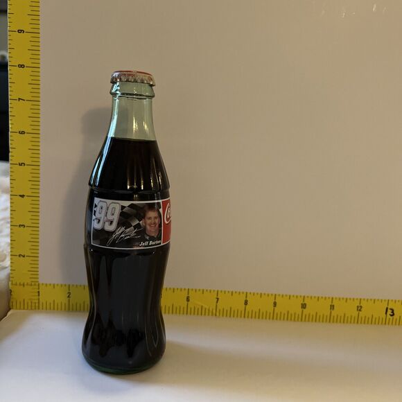 Jeff Burton Coca-cola Bottle NASCAR 99 Collector Item Gift - Picture 2 of 7